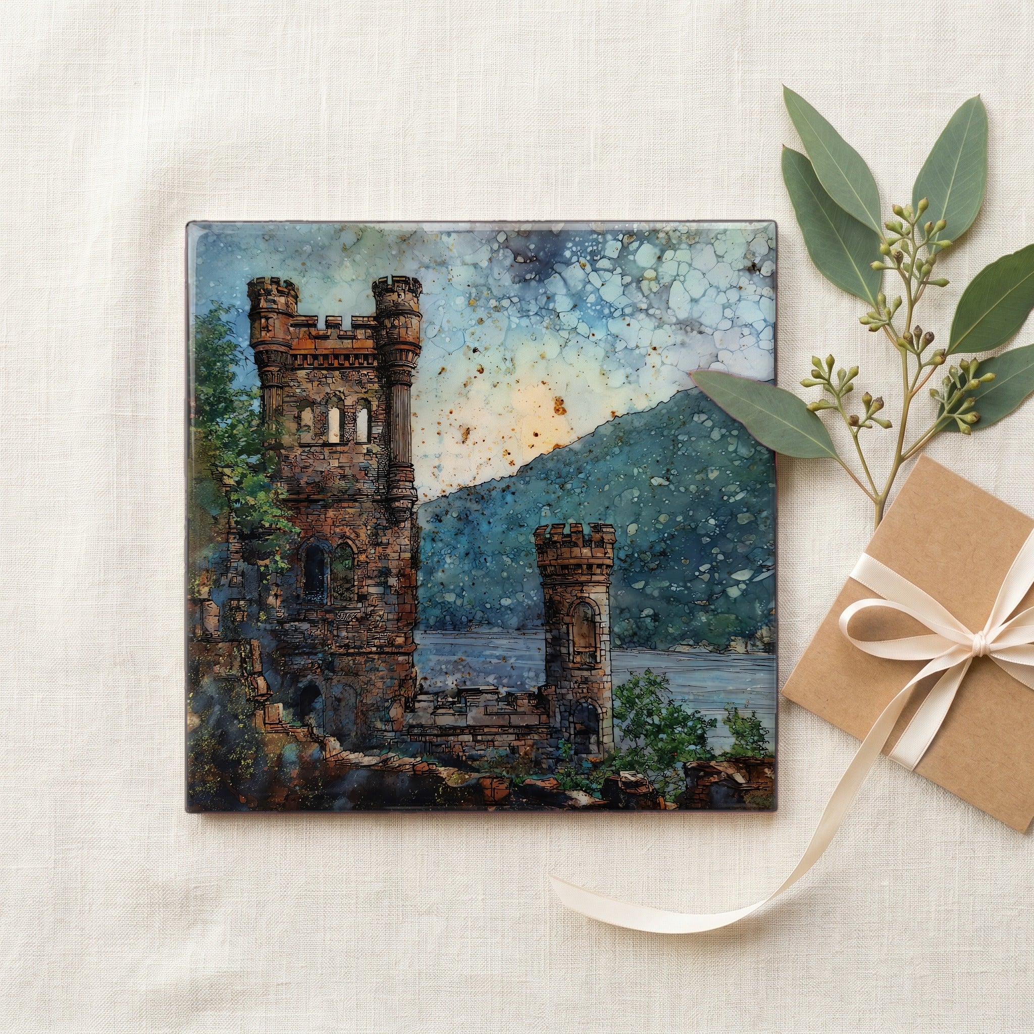 Bannerman Castle ruin on — gifting