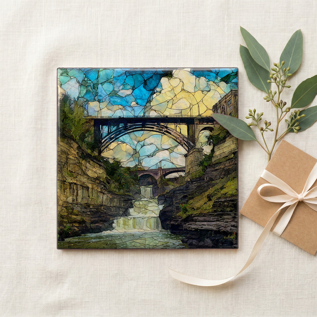 the Genesee River High Falls in — gifting