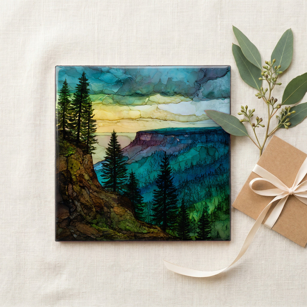 Porcupine Mountains escarpment — gifting