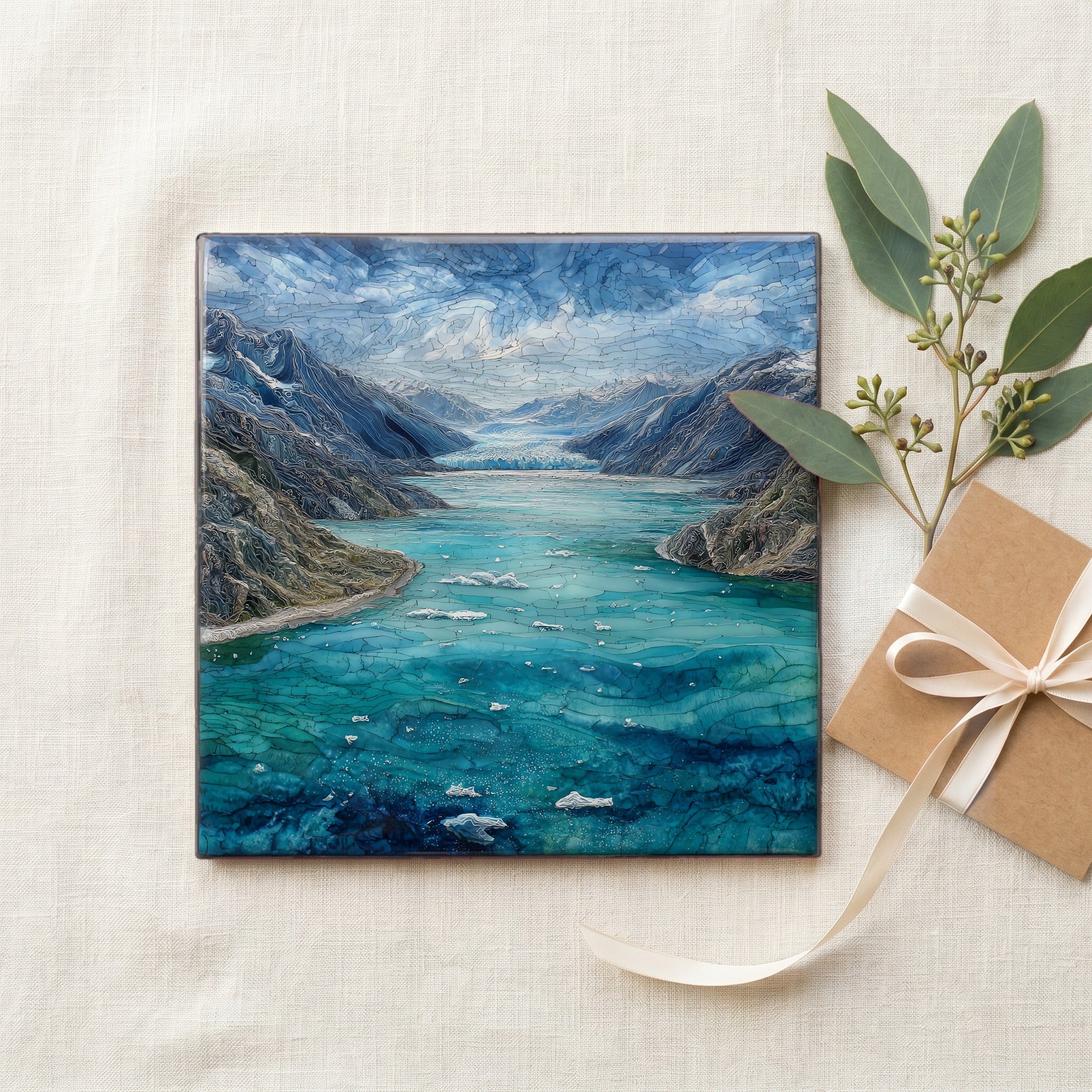 Bear Glacier lagoon — gifting