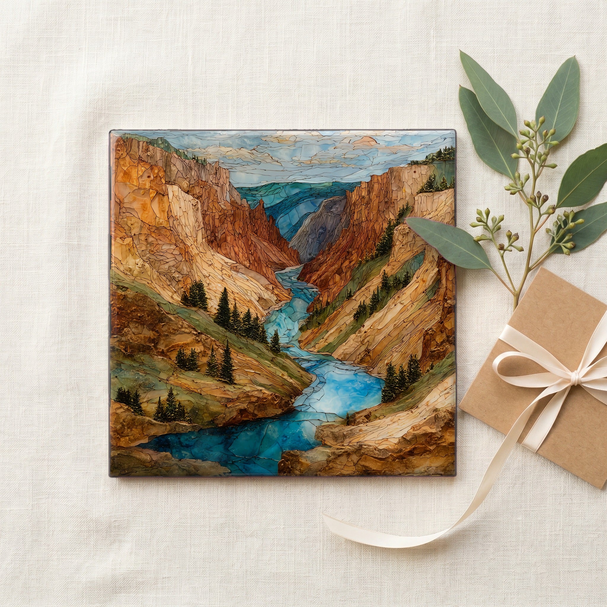 Bighorn Canyon cutting into — gifting