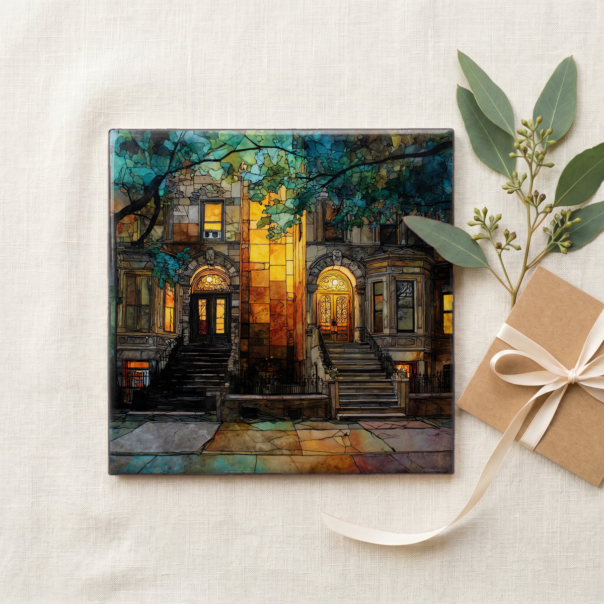 a Harlem side street — gifting