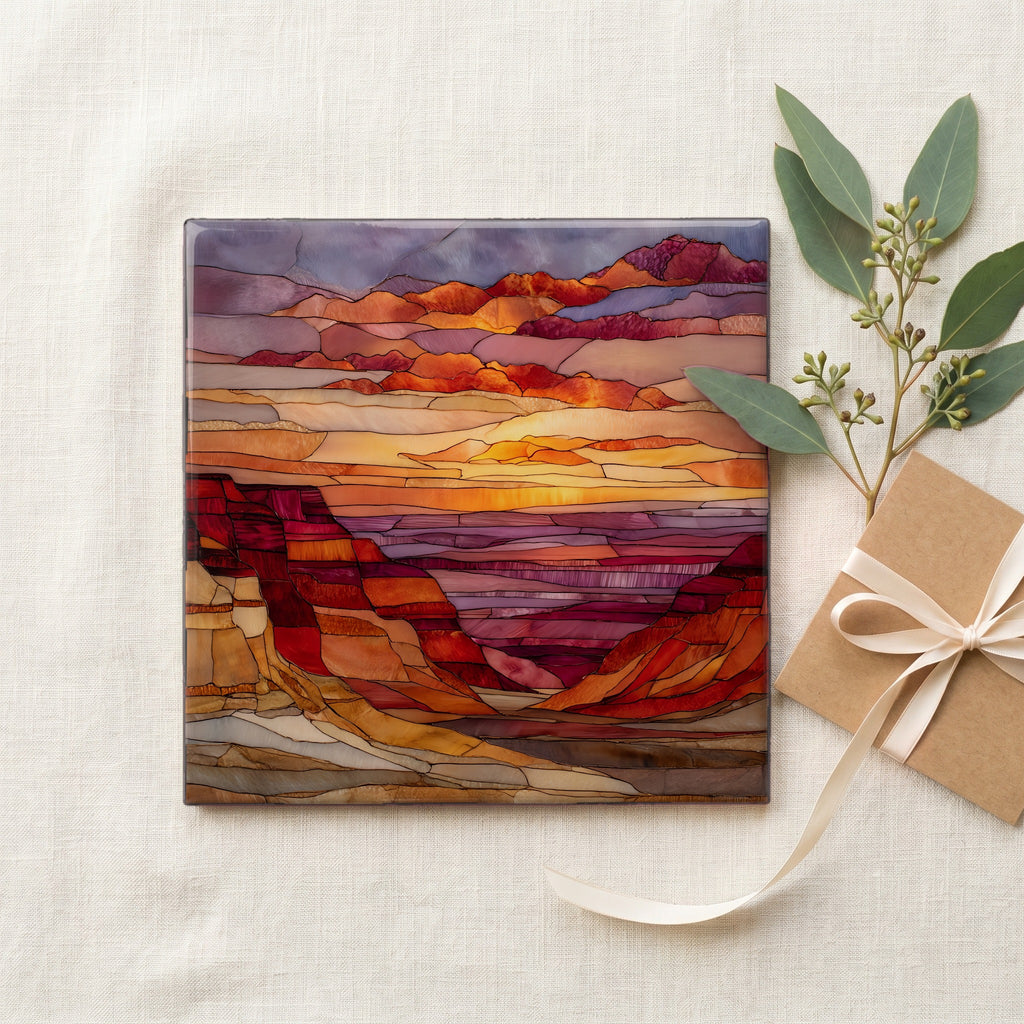 Painted Desert at sunset Petrified Forest — gifting