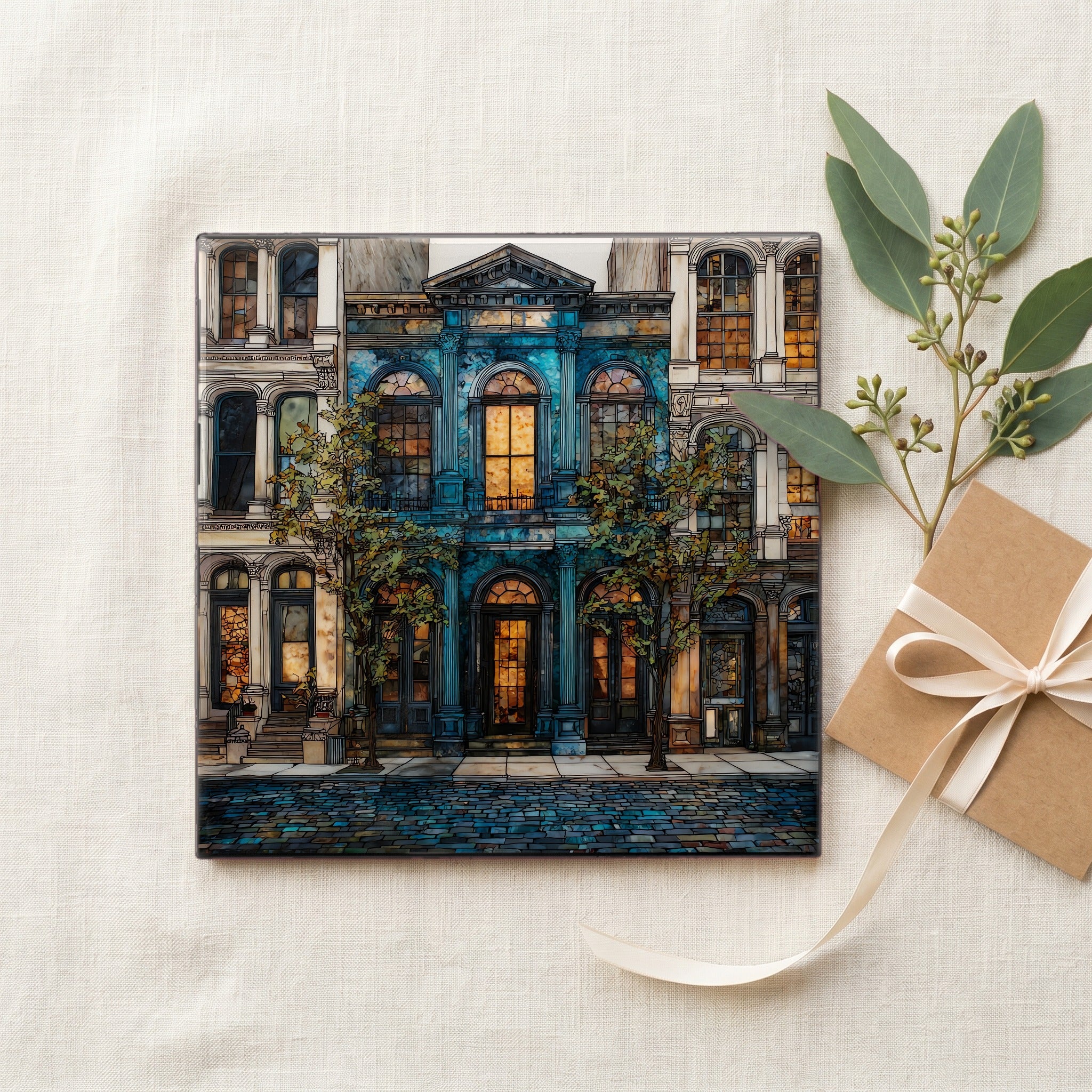 a SoHo block on Greene Street — gifting