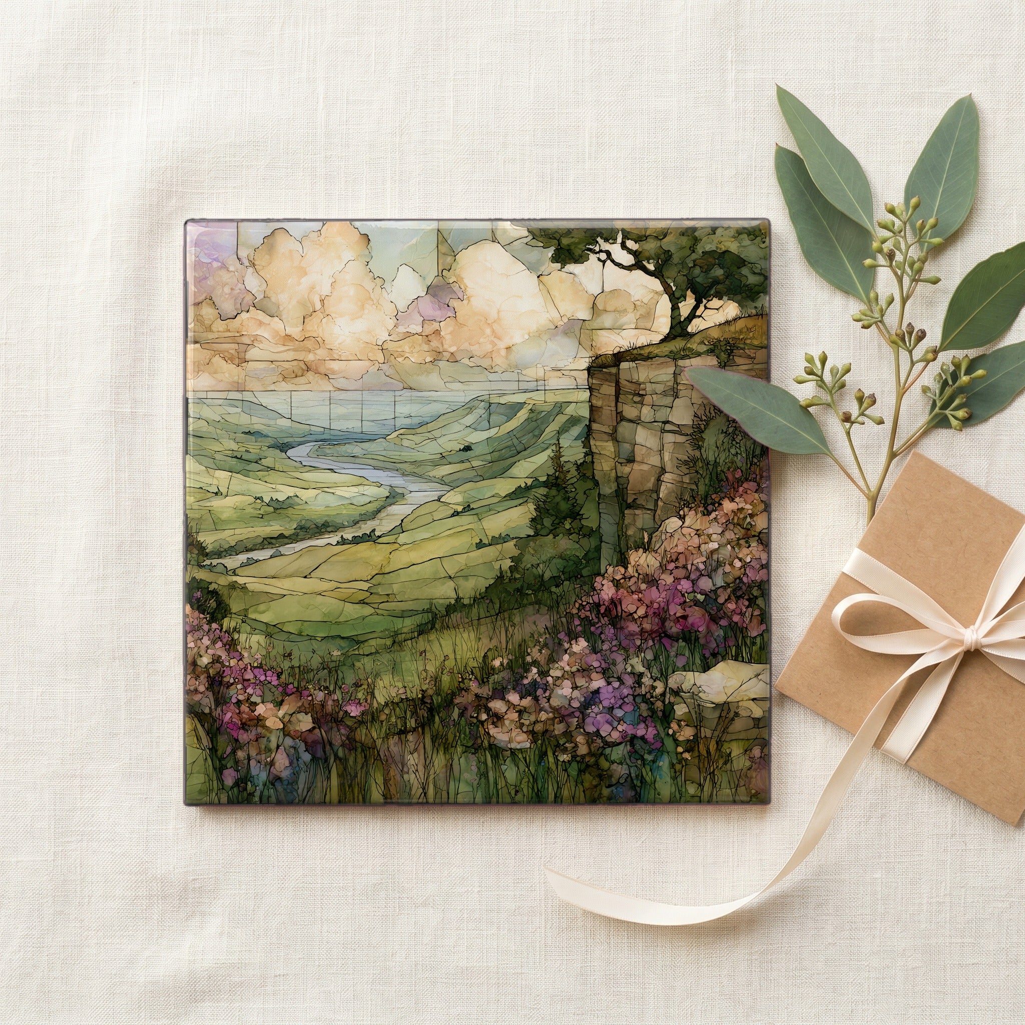 the Loess Hills bluff — gifting