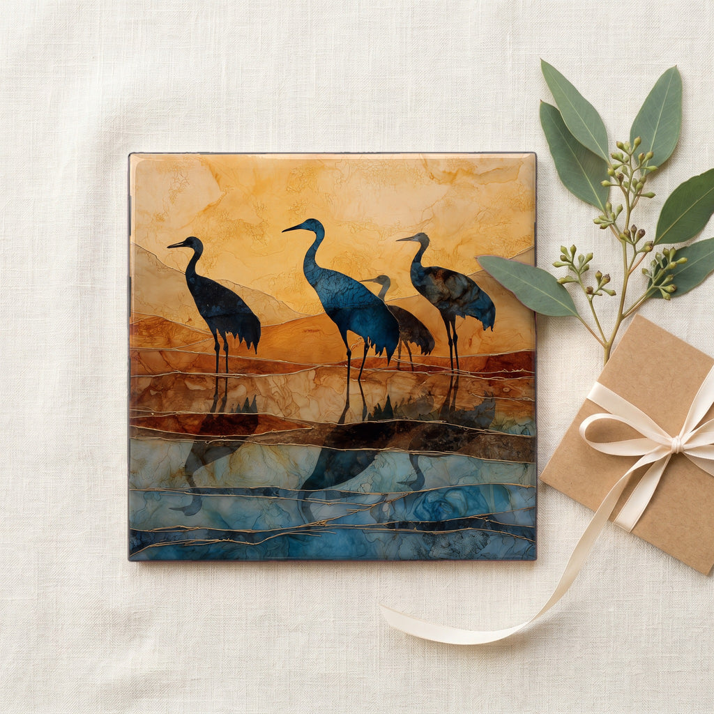 the Rowe Sanctuary crane roost on — gifting