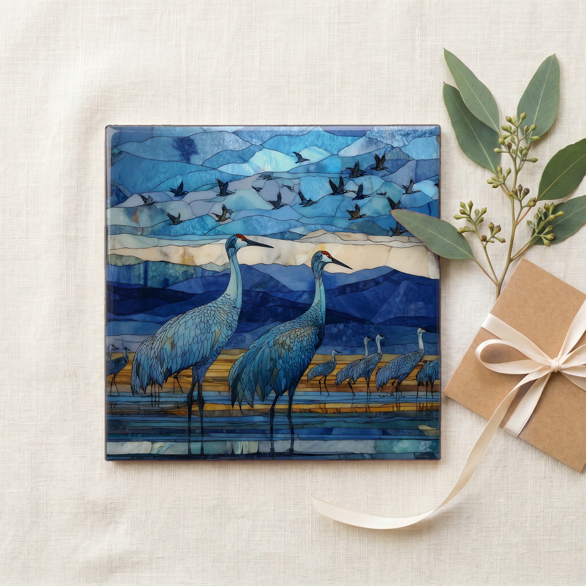 Sandhill cranes — gifting
