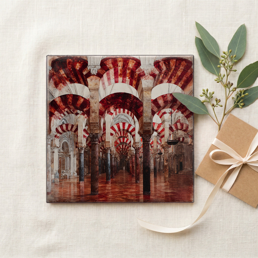 Mezquita Cathedral Red and White Arches — gifting