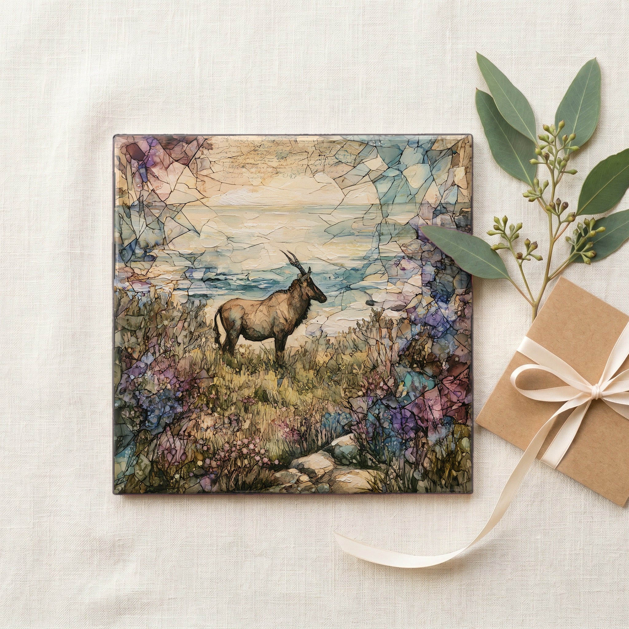 an eland bull standing — gifting