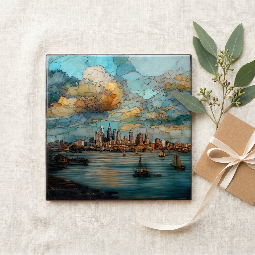 the Camden waterfront — gifting