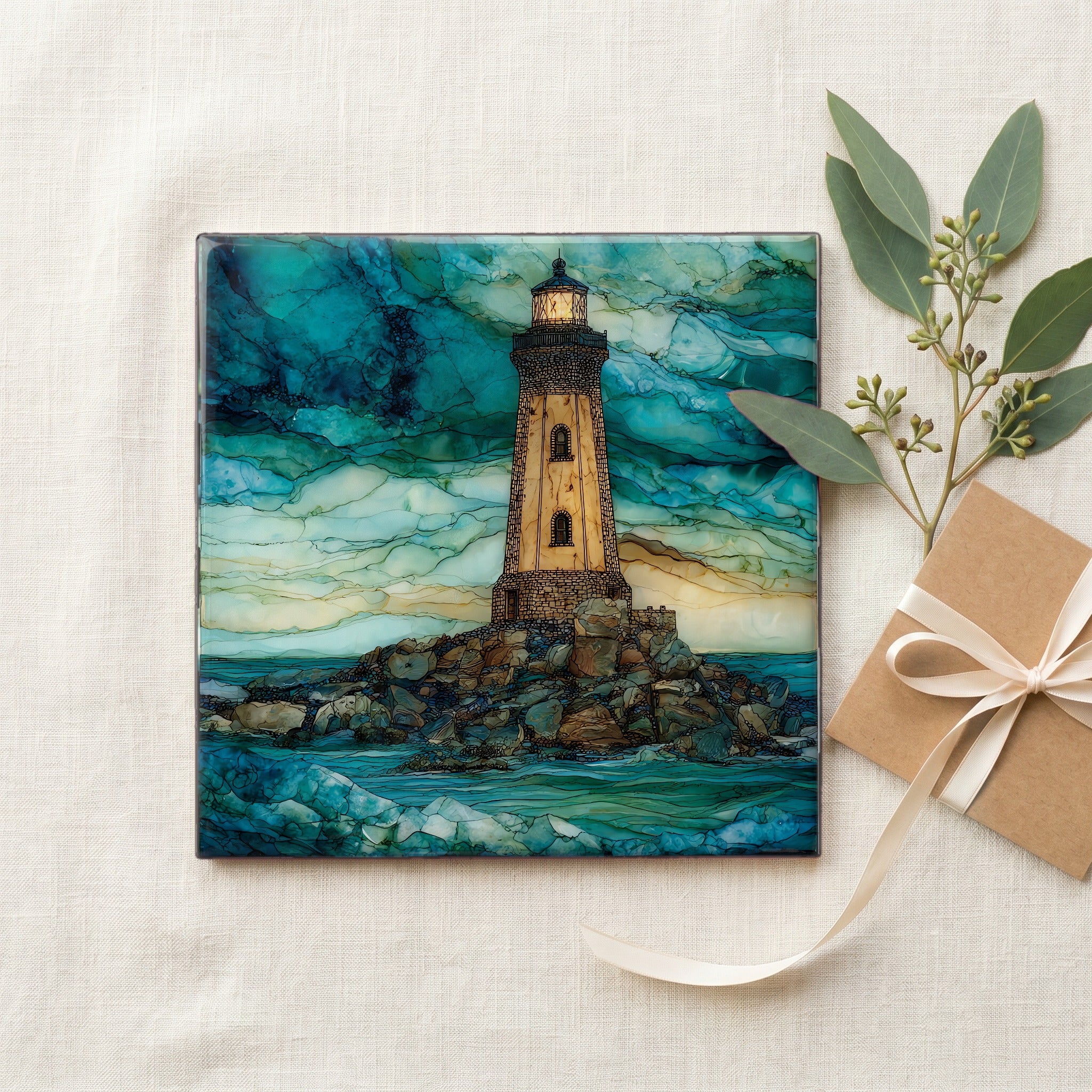 Sakonnet Point Lighthouse offshore — gifting