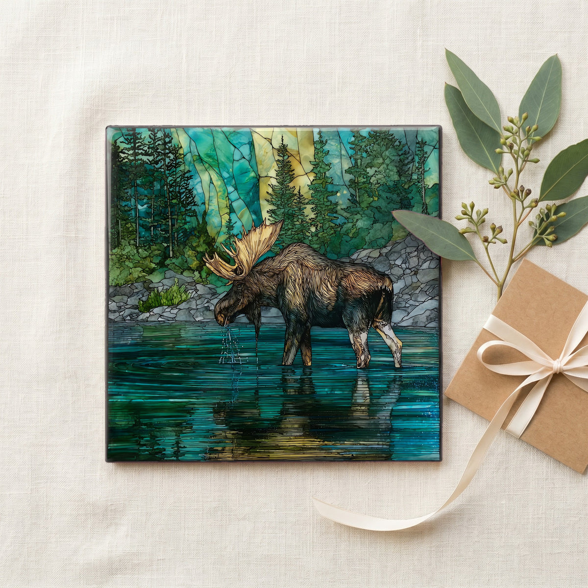 a bull moose — gifting