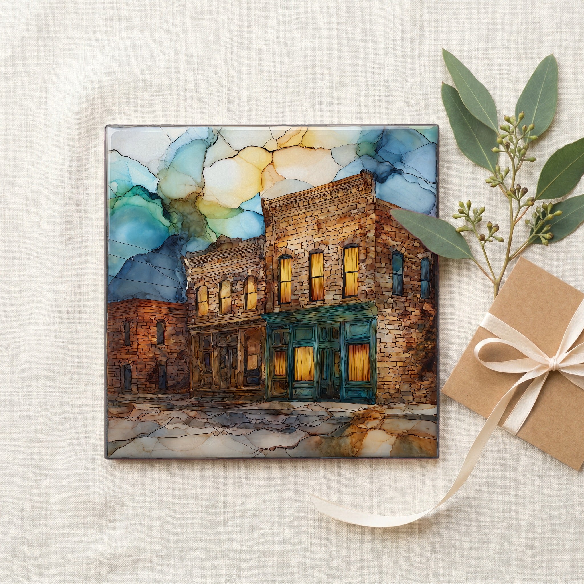 Marfa courthouse facade — gifting
