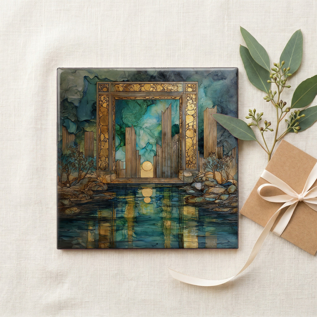 the OKC Memorial Reflecting Pool — gifting