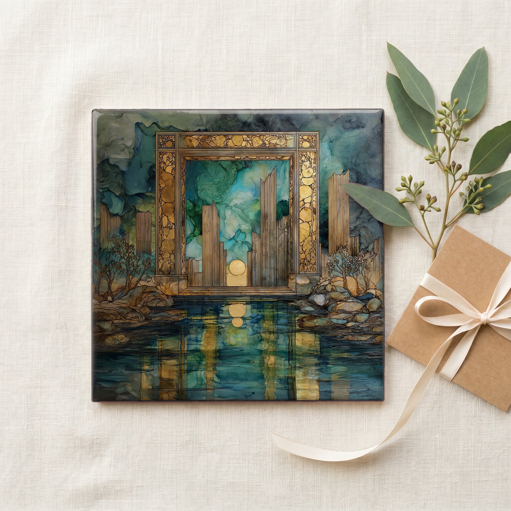 the OKC Memorial Reflecting Pool — gifting