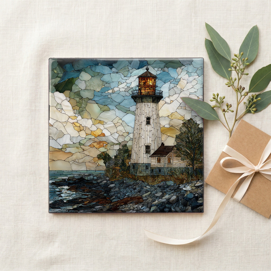 the Avery Point lighthouse — gifting