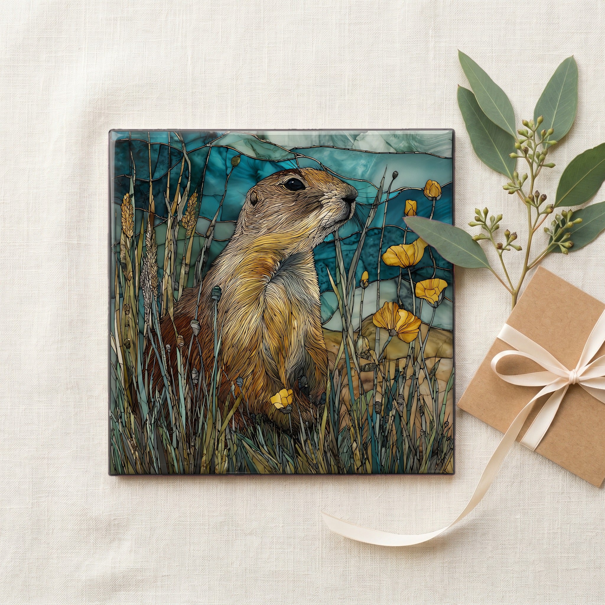 a black-tailed prairie dog — gifting