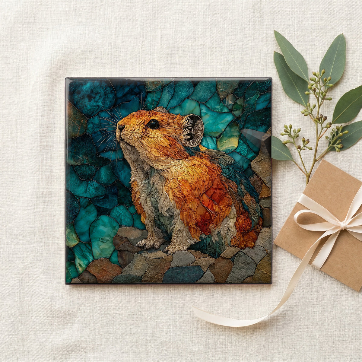 a pika on a — gifting
