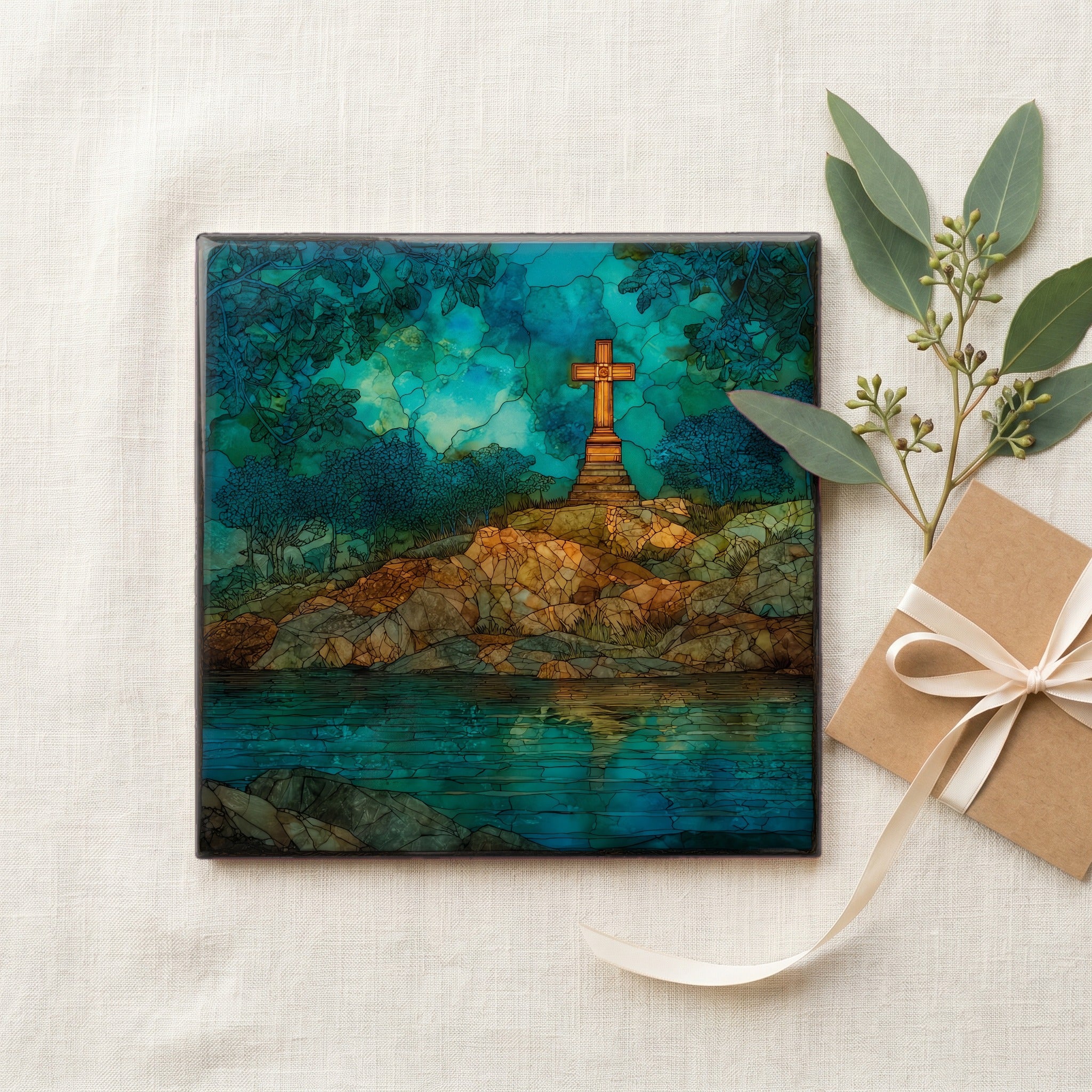 the St Clements Island monument cross — gifting