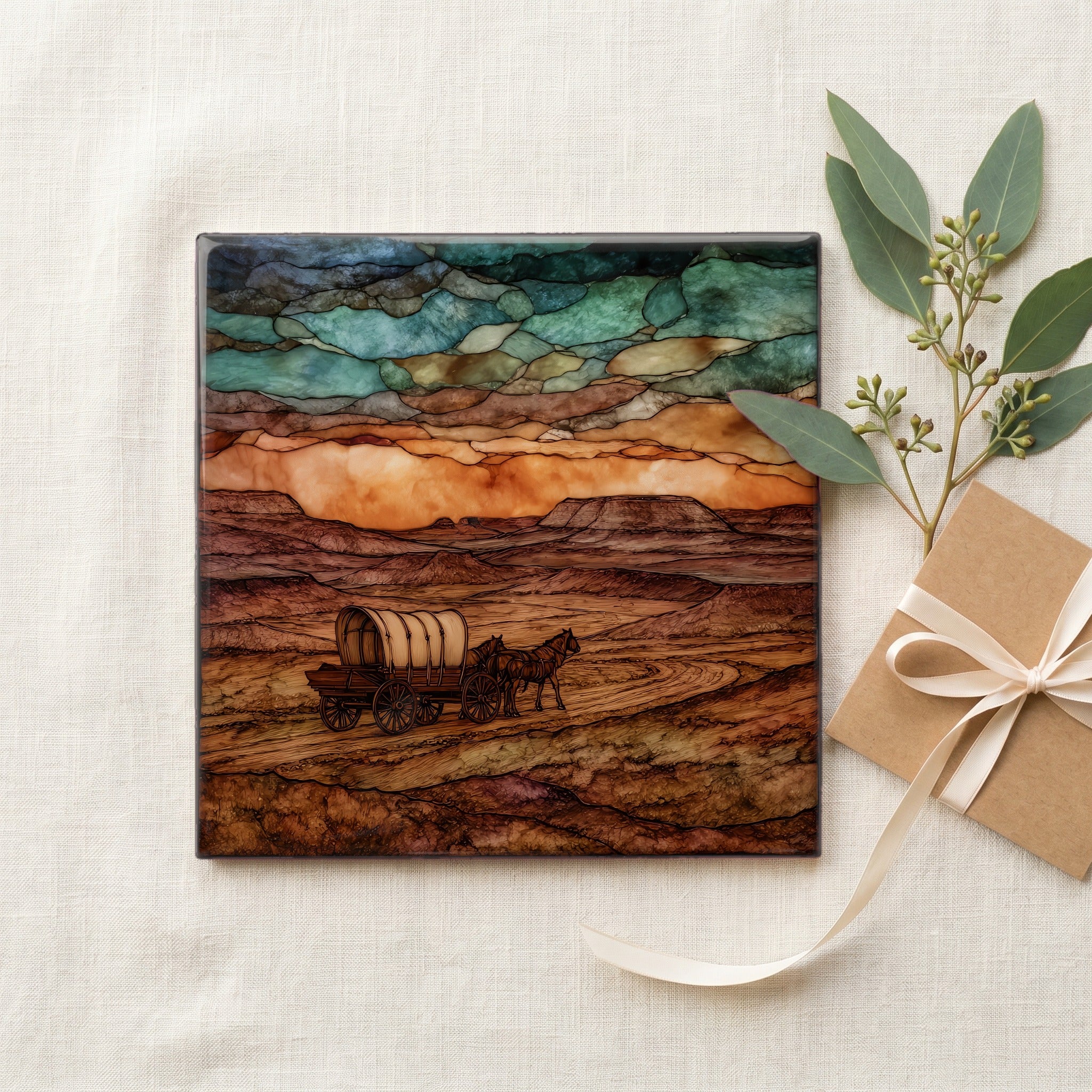 Santa Fe Trail wagon ruts — gifting