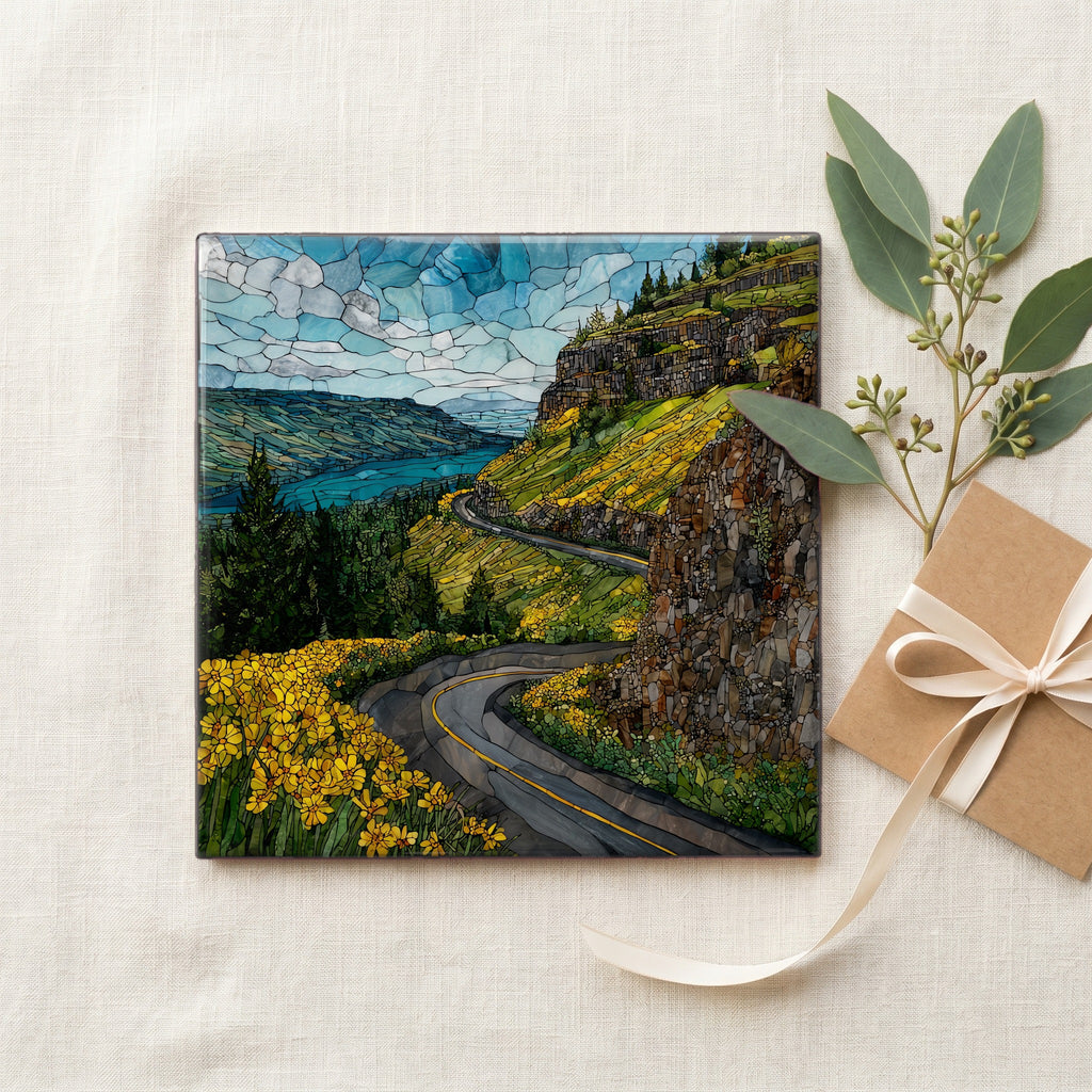 Rowena Crest hairpin curving along the — gifting