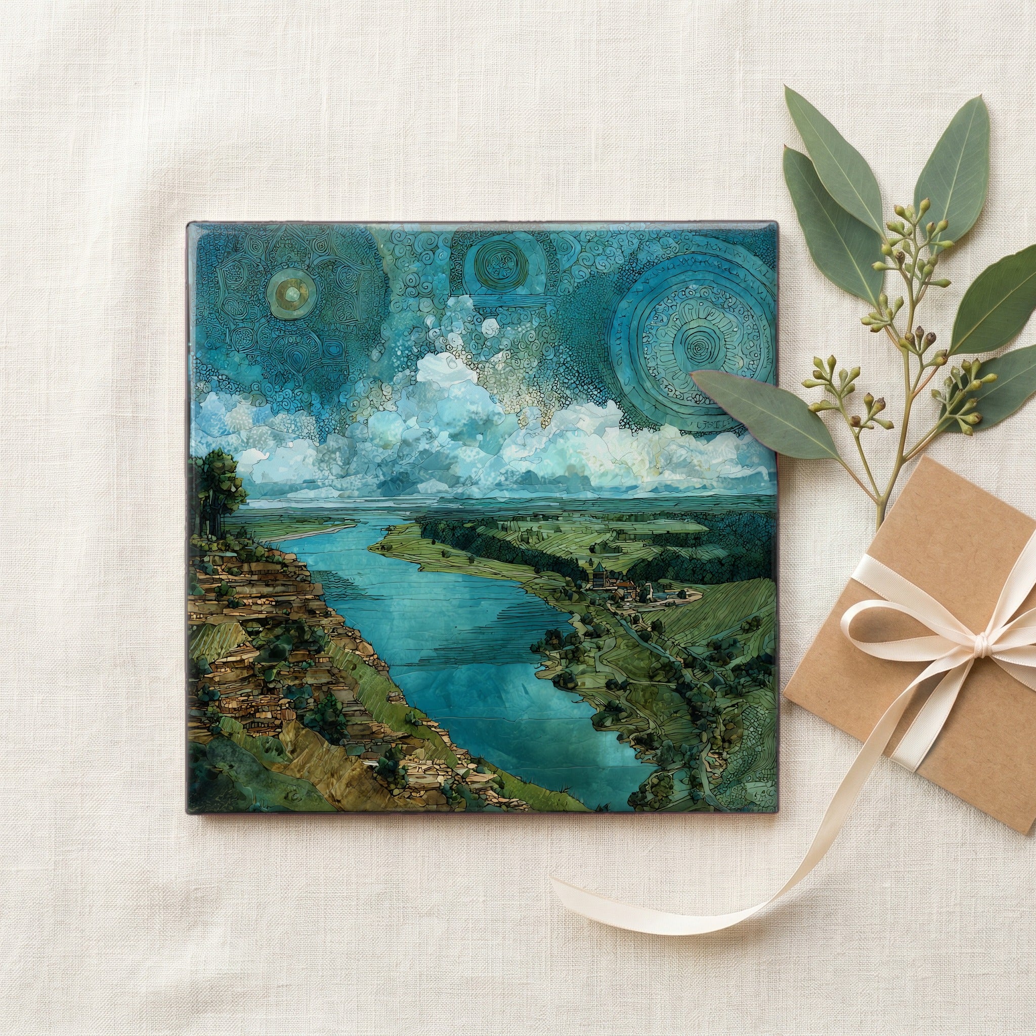 the Indian Mounds Park overlook — gifting