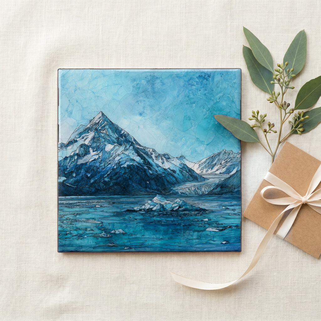 Portage Glacier and Portage Lake in — gifting