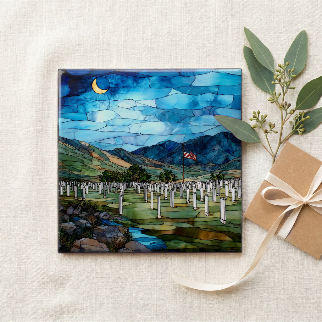 the Custer National Cemetery on the rise — gifting