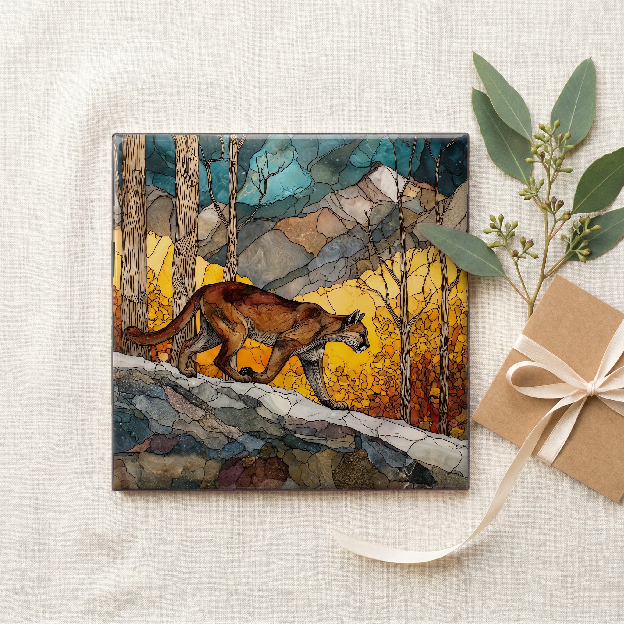 a mountain lion in — gifting
