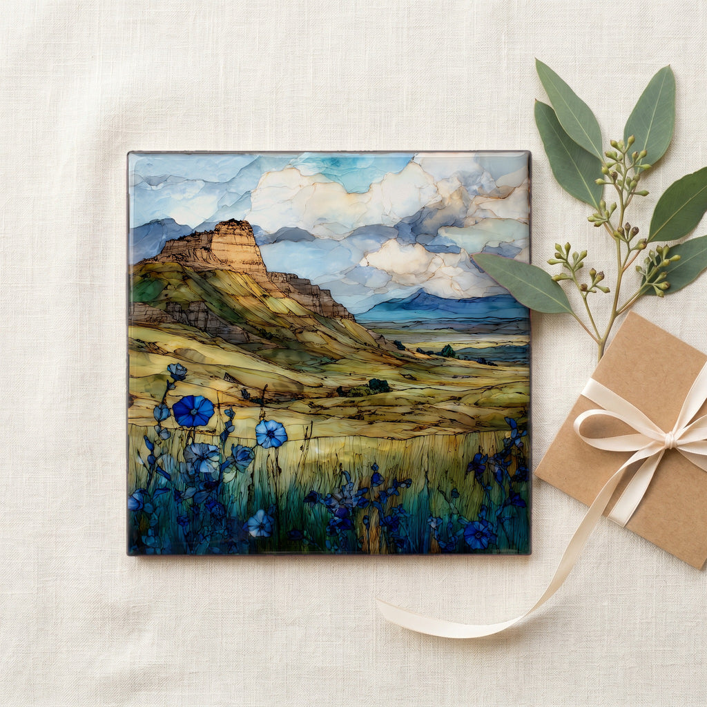 the Scotts Bluff summit — gifting