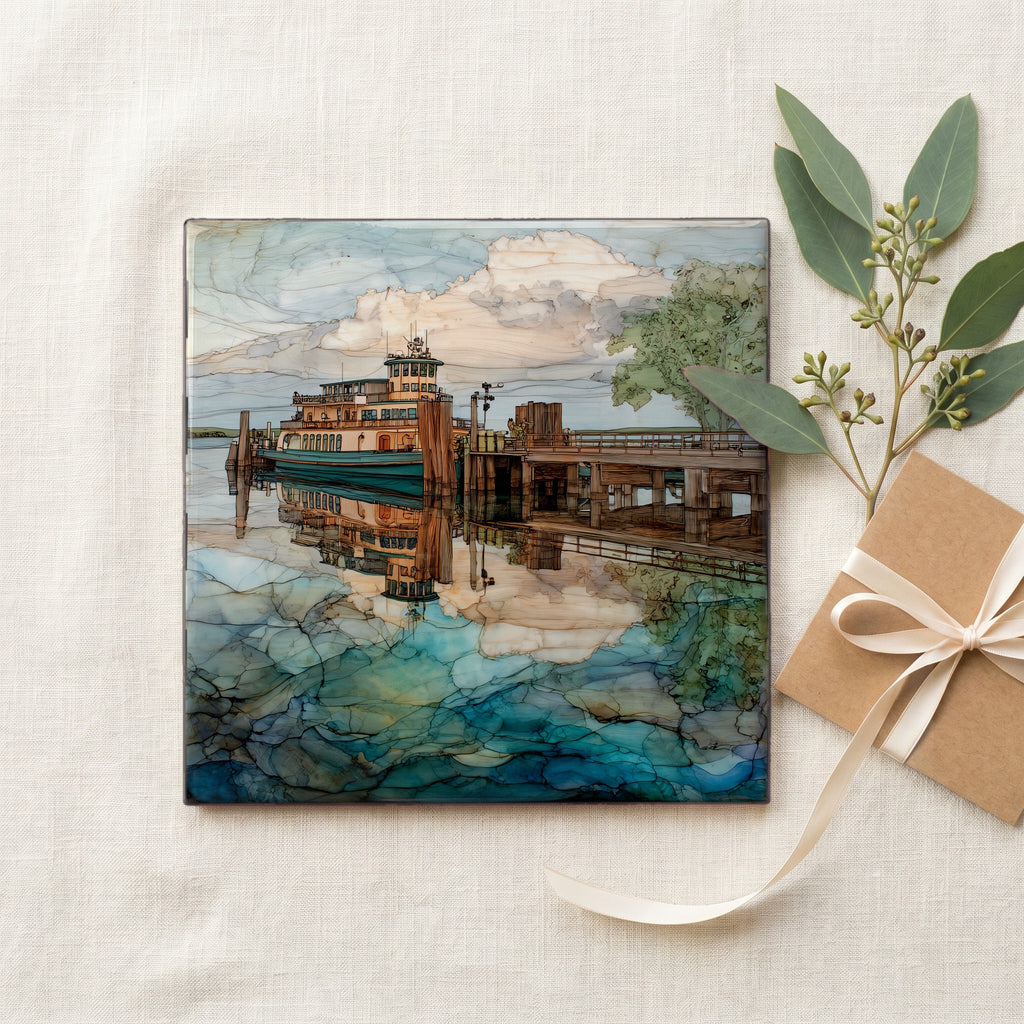 the Chester-Hadlyme Ferry crossing — gifting