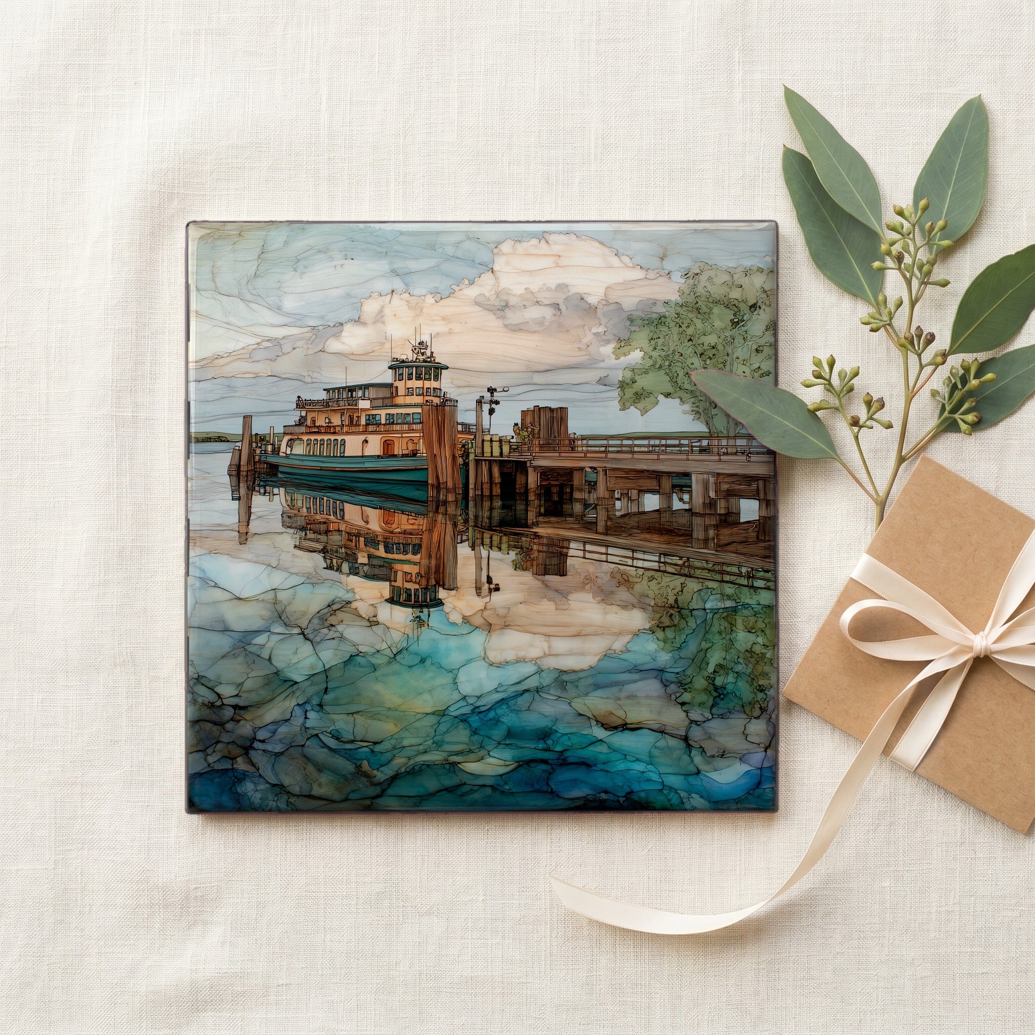 the Chester-Hadlyme Ferry crossing — gifting