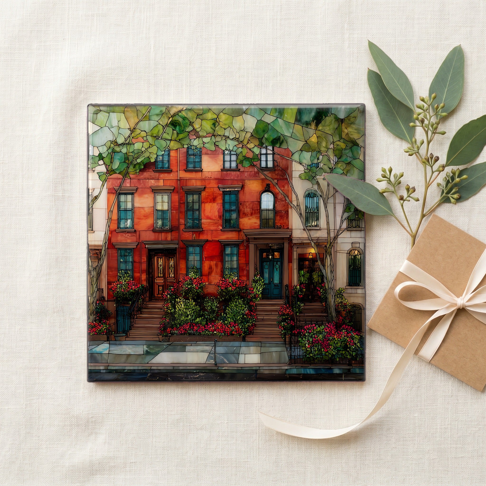 a West Village block on Bleecker Street — gifting