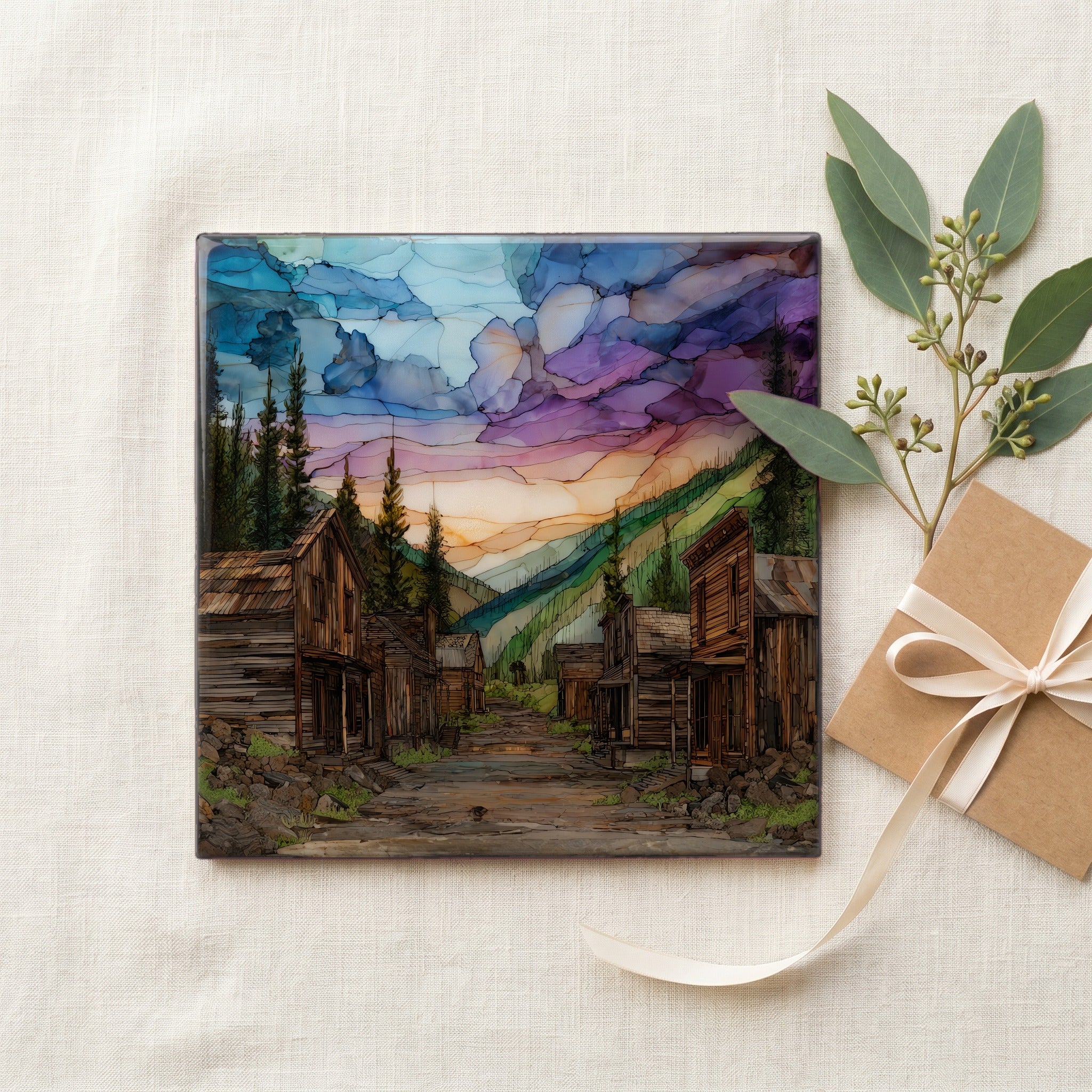 Garnet Ghost Town on a forested ridge — gifting