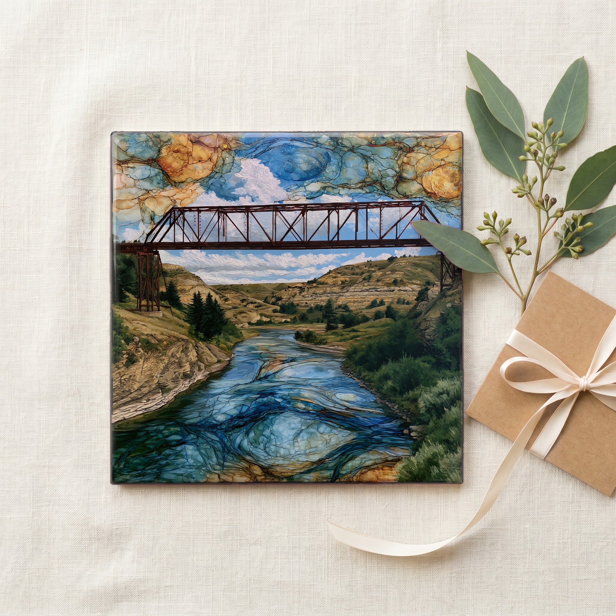the Long X Bridge over the — gifting