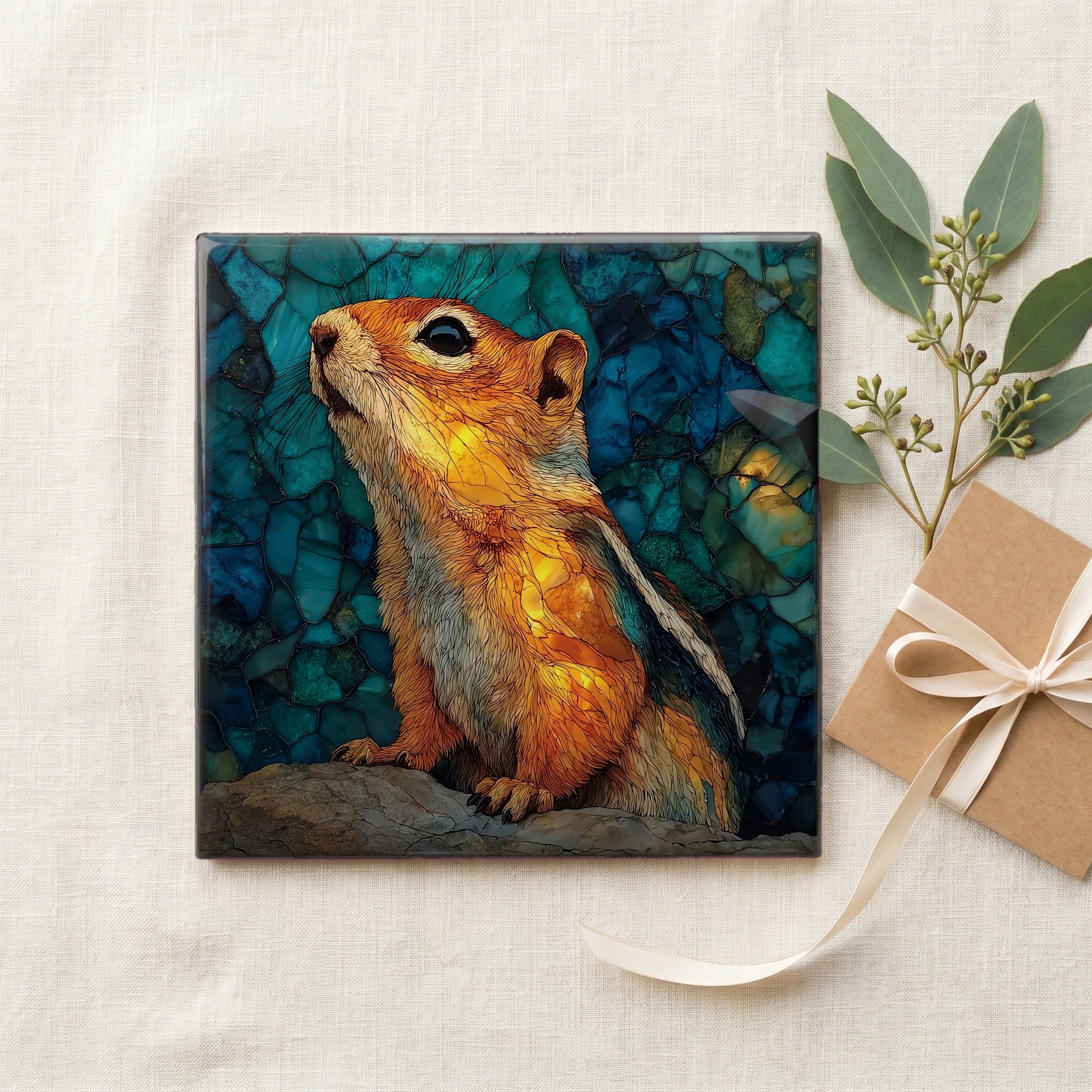 a rock squirrel on — gifting
