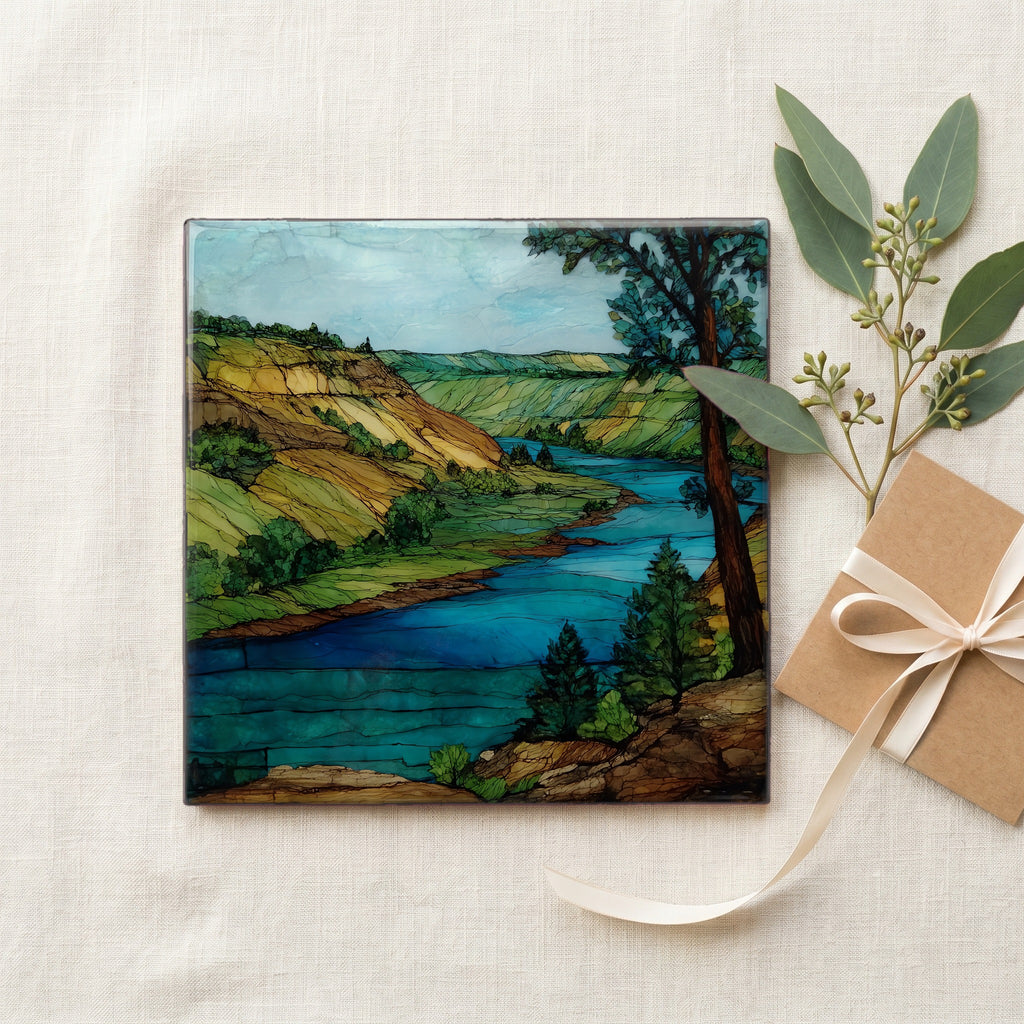 the Missouri River bluffs near Omaha — gifting