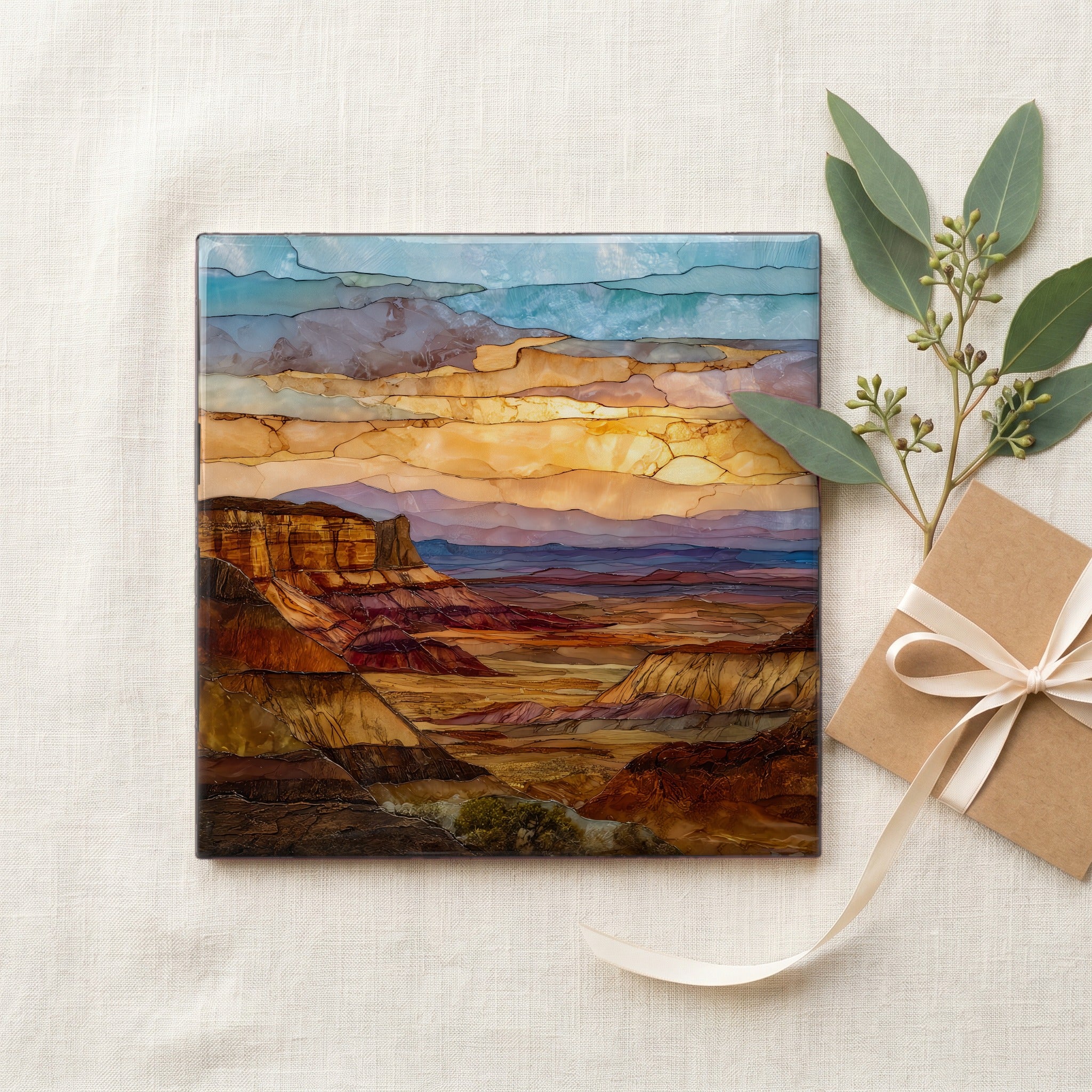 Painted Desert from Kachina Point Petrified Forest — gifting