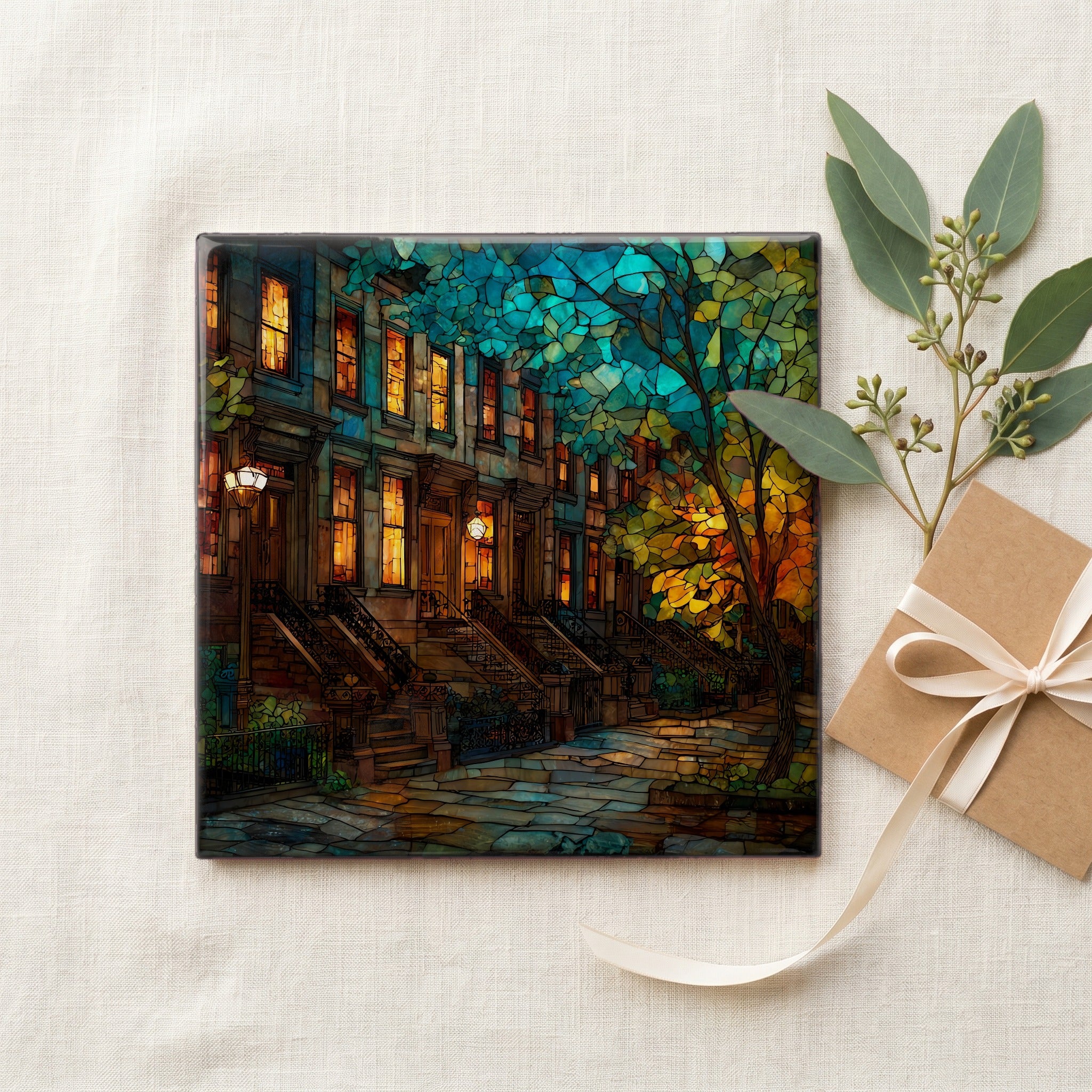 a Greenwich Village side street — gifting