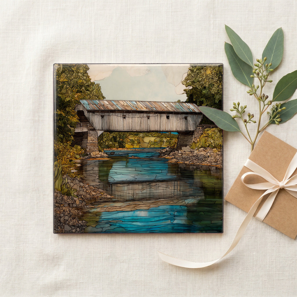 the Scott covered bridge — gifting