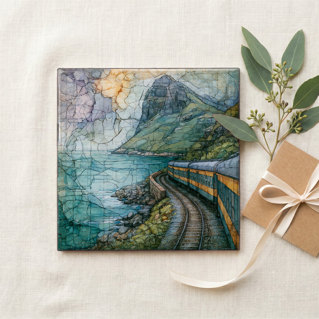 a passenger train running — gifting