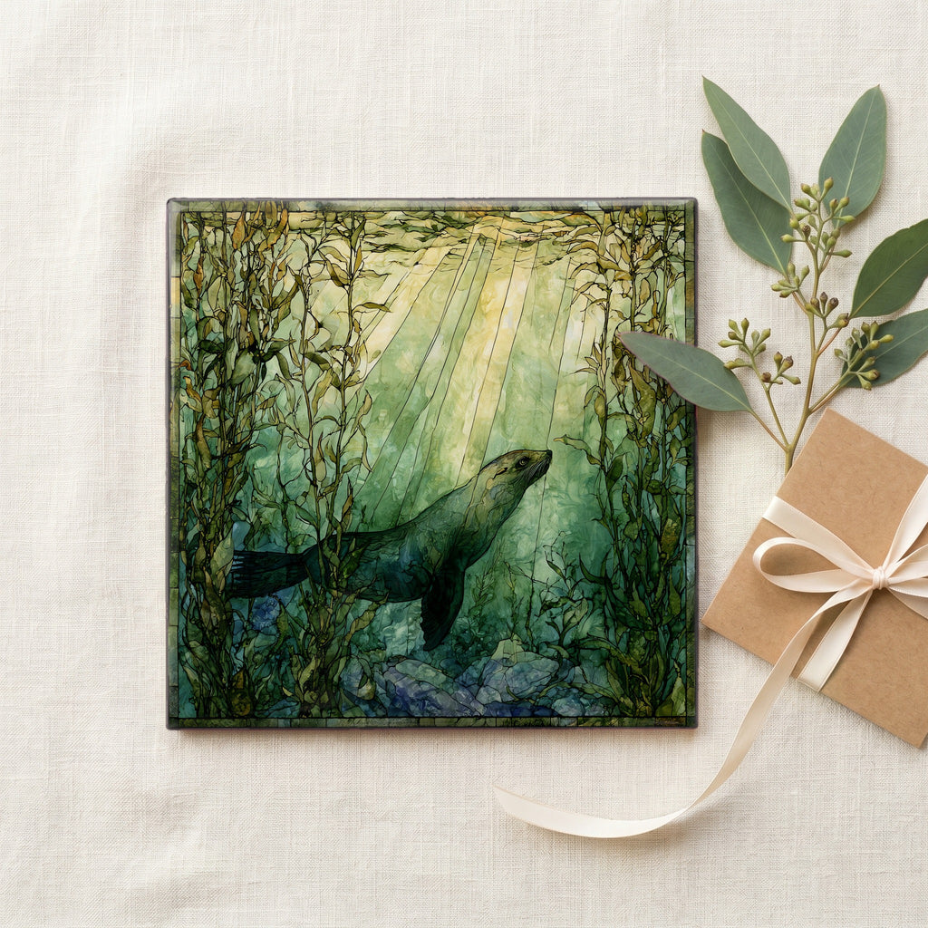 a Cape fur seal gliding — gifting