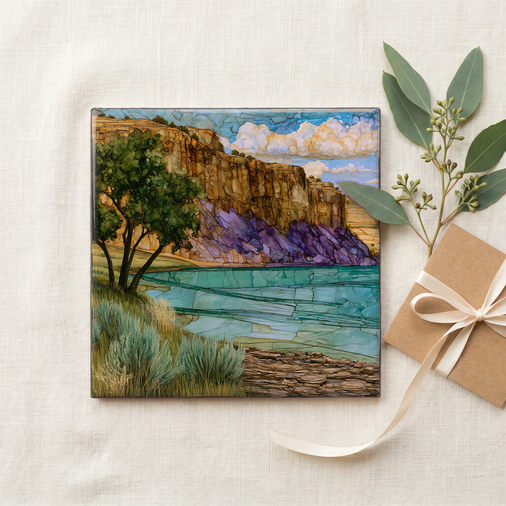 the Missouri River bluff — gifting
