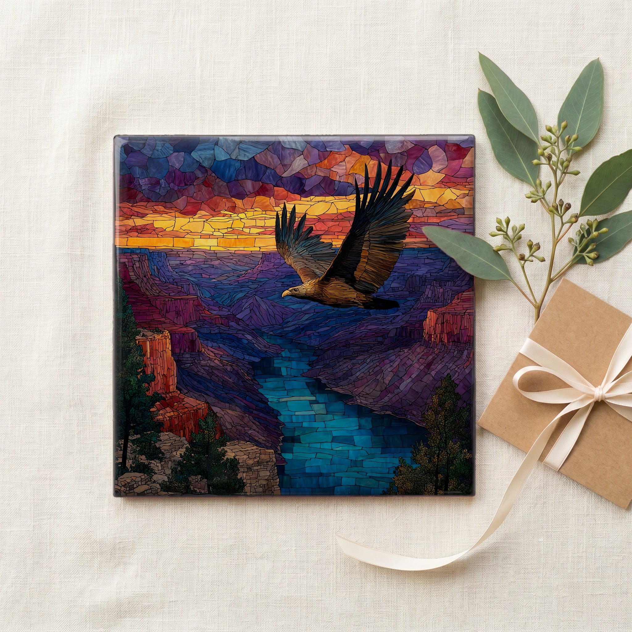 a California condor soaring — gifting