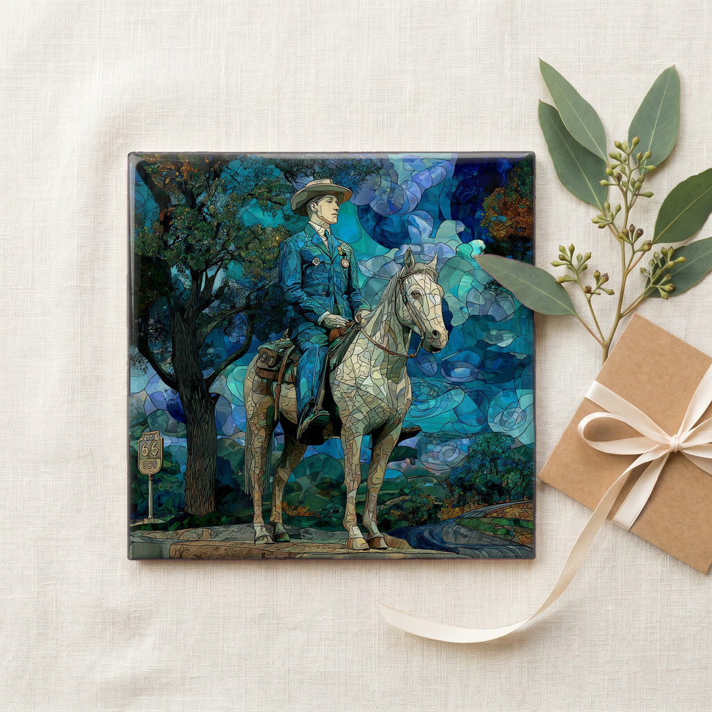 the Will Rogers giant statue — gifting