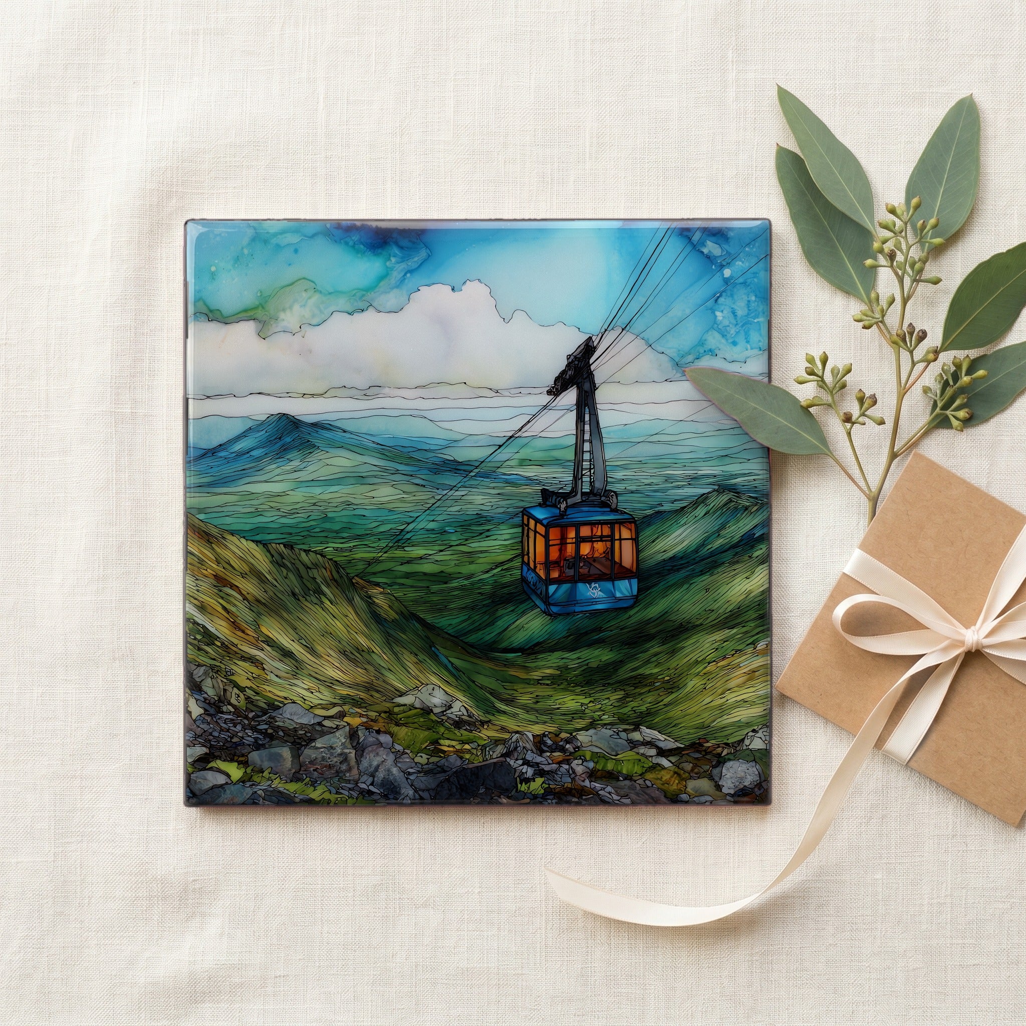 the Killington Skyride gondola — gifting