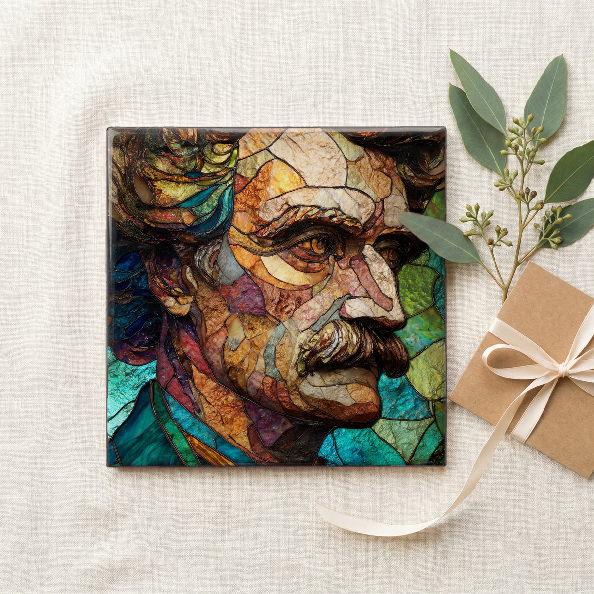 the Mark Twain quill statue in — gifting