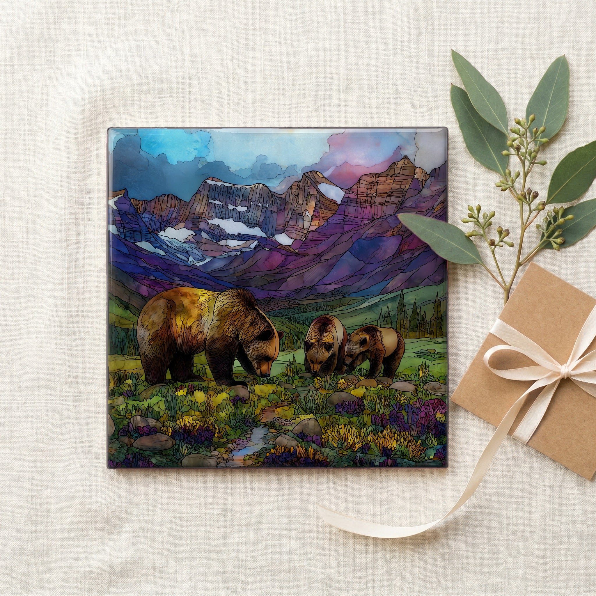 a grizzly sow — gifting