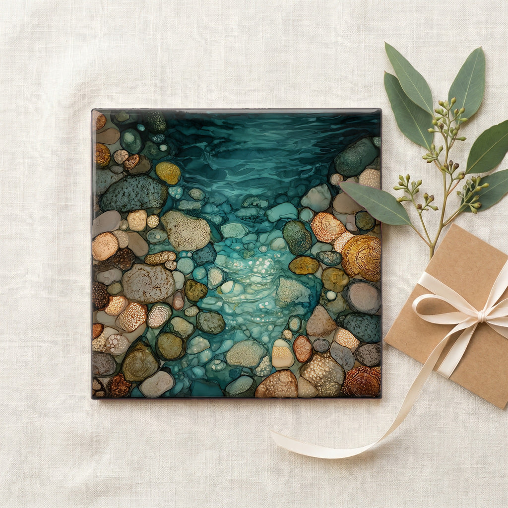 a Petoskey state stone — gifting