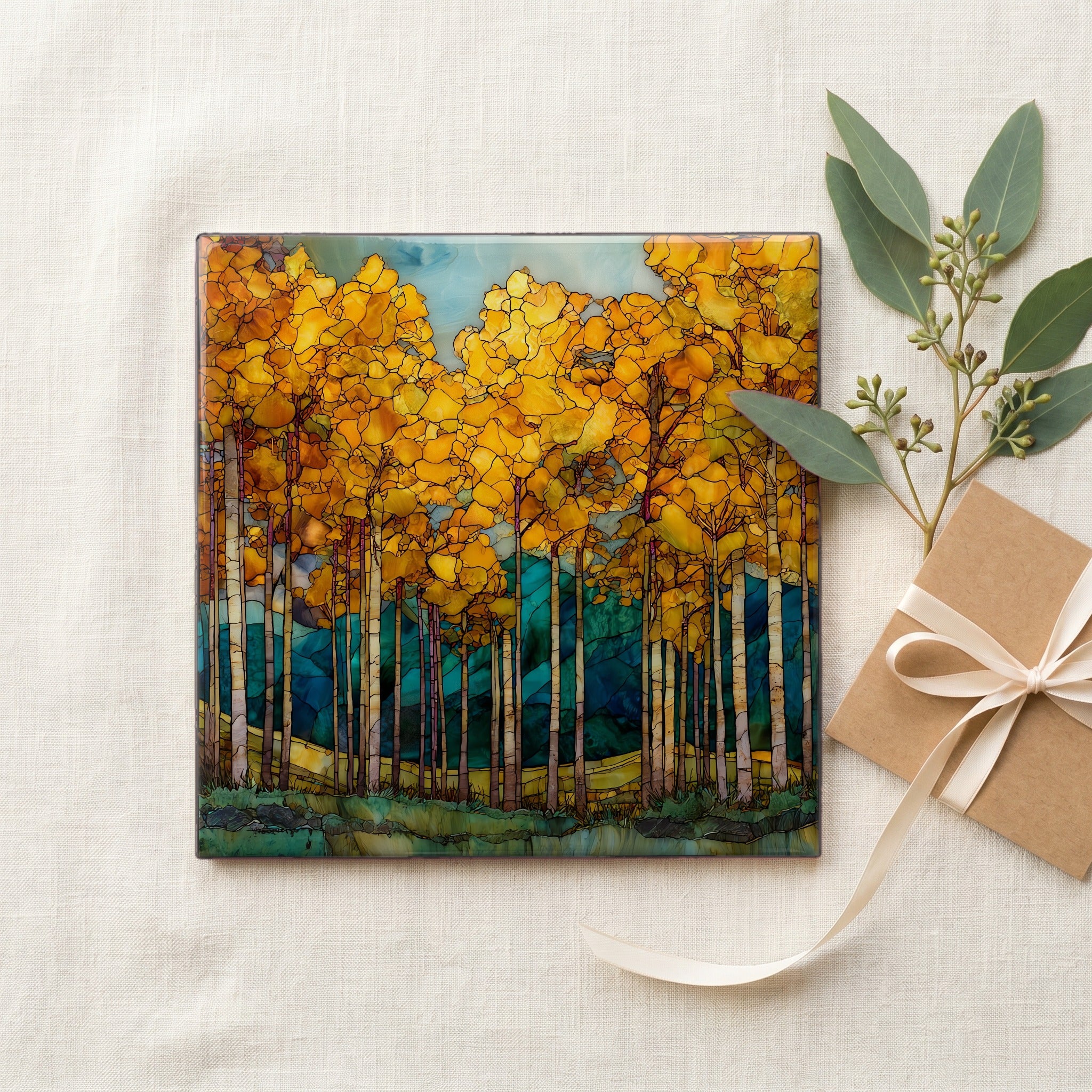Aspen peak gold San Francisco Peaks Flagstaff — gifting